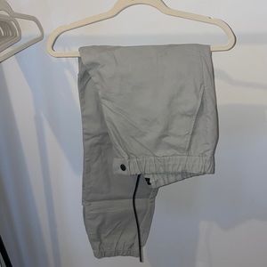 Men’s Club Monaco Light Grey Joggers.